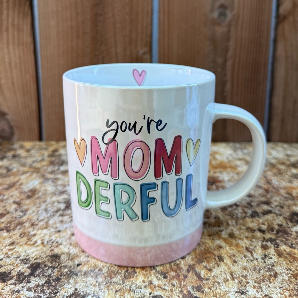 Fig & Fern Momderful Loving Hearted Mug